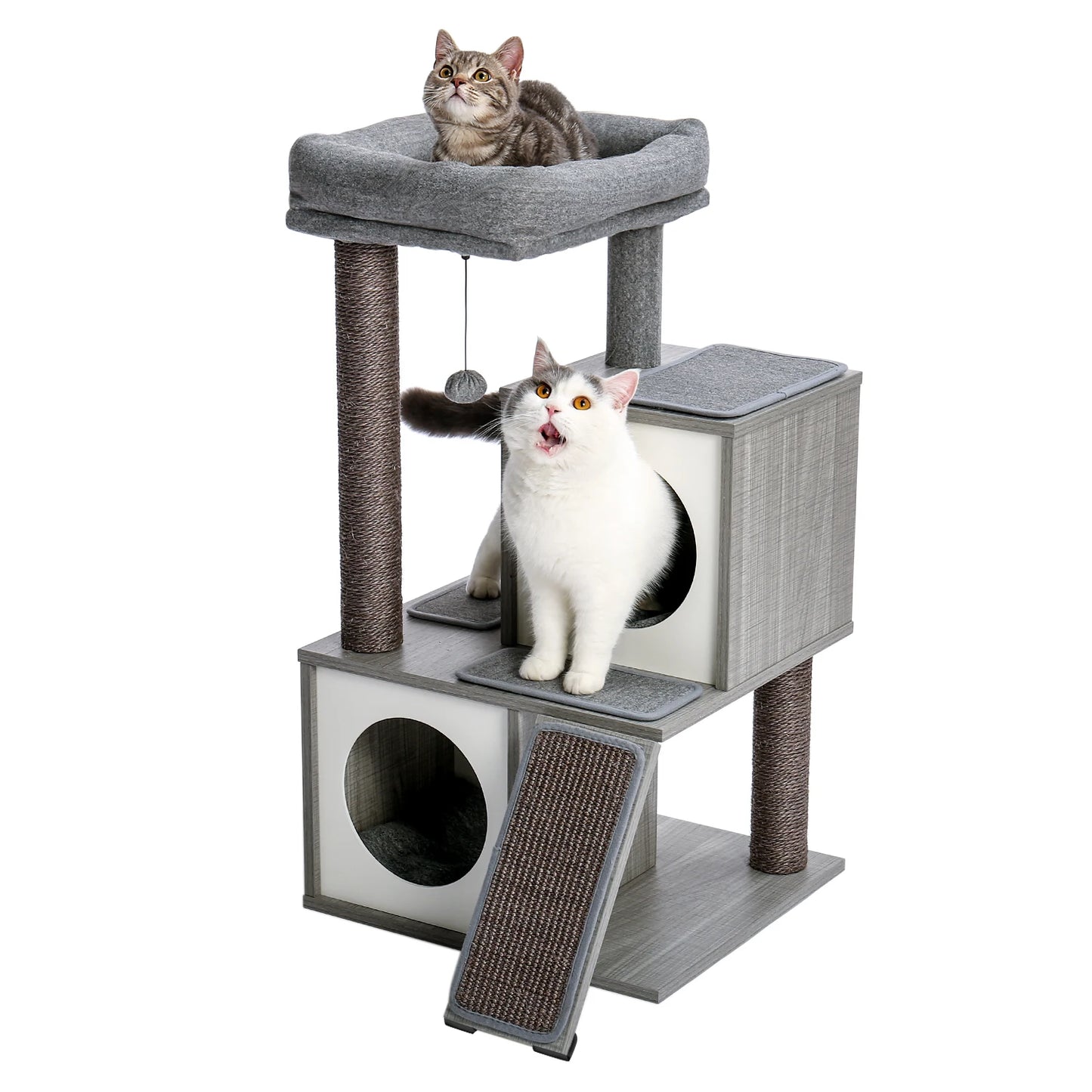 Fast Delivey Cat Tree Multilevel Cat Towers with Luxury Condos Cat Tree Tower Kitten