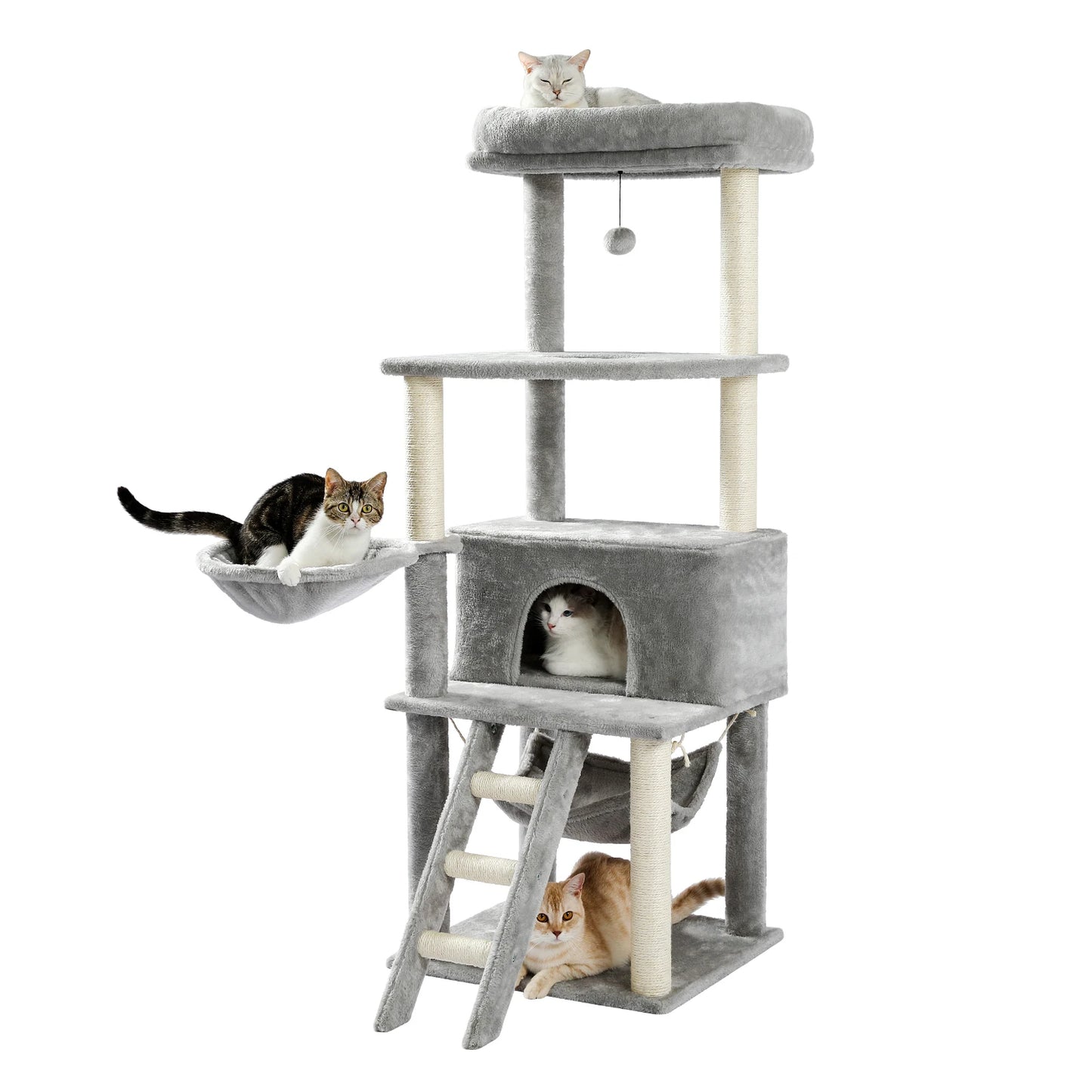 Fast Delivey Cat Tree Multilevel Cat Towers with Luxury Condos Cat Tree Tower Kitten
