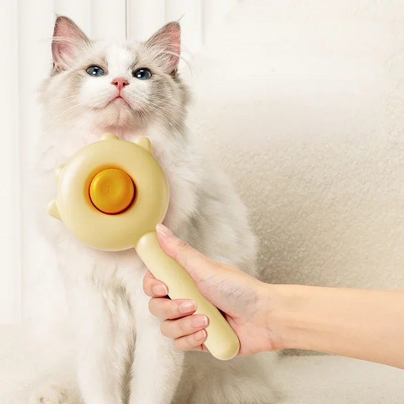 Cat Brush Comb Avoid Hairball Loose Hair Remover for Cats Kitten Pet Product Pet Grooming 
es