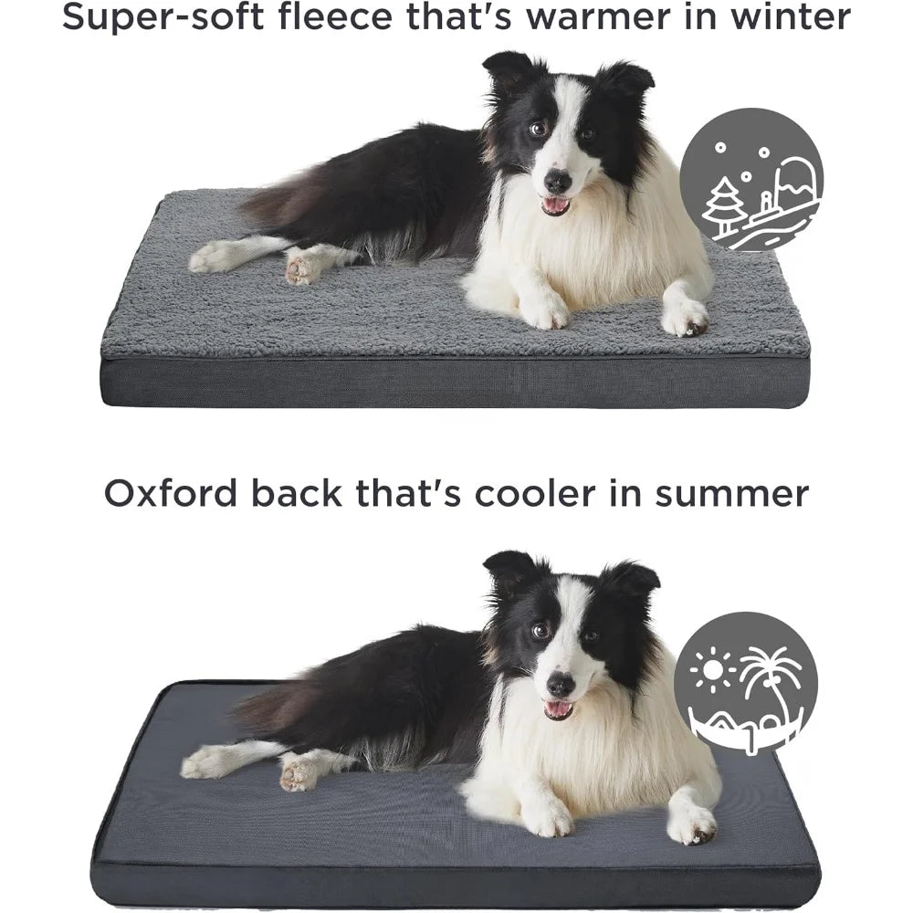 Extra Large Dog Bed - XL Orthopedic  Washable Cover for Extra Large Dogs