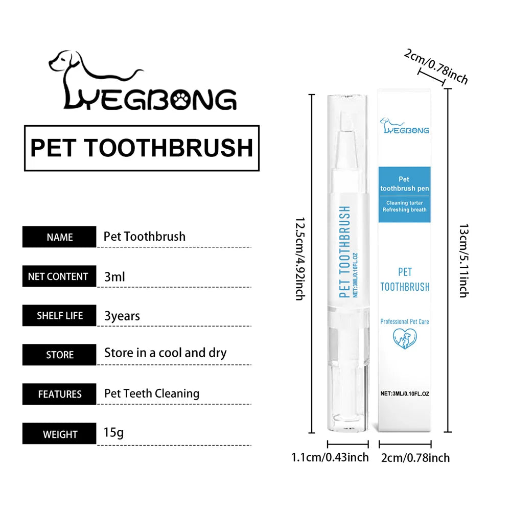 Pets Dogs Teeth Cleaning Tools Pet Dogs Cat Beauty Toothbrush Clean Kit Tartar Remover Teeth Dogs Cats