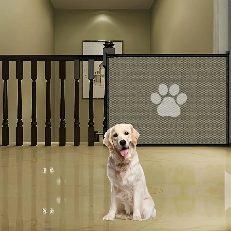 Pet Partition Safety Net Portable Polyester Net Cat Dog Indoor Obstacle Protection Net Fence Cat Screen Door Pet Supplies