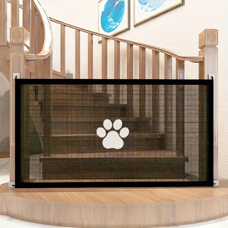Pet Partition Safety Net Portable Polyester Net Cat Dog Indoor Obstacle Protection Net Fence Cat Screen Door Pet Supplies