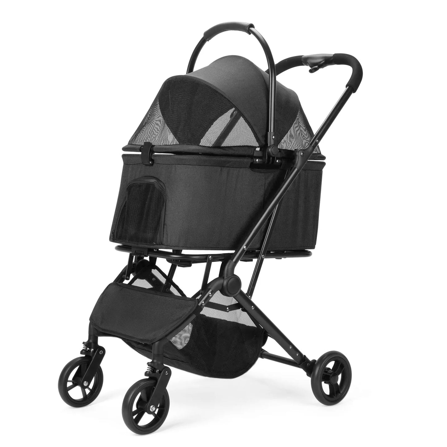 Pet Stroller for Dogs Dog Strollers for Small/Medium Dogs With Detachable Carrier