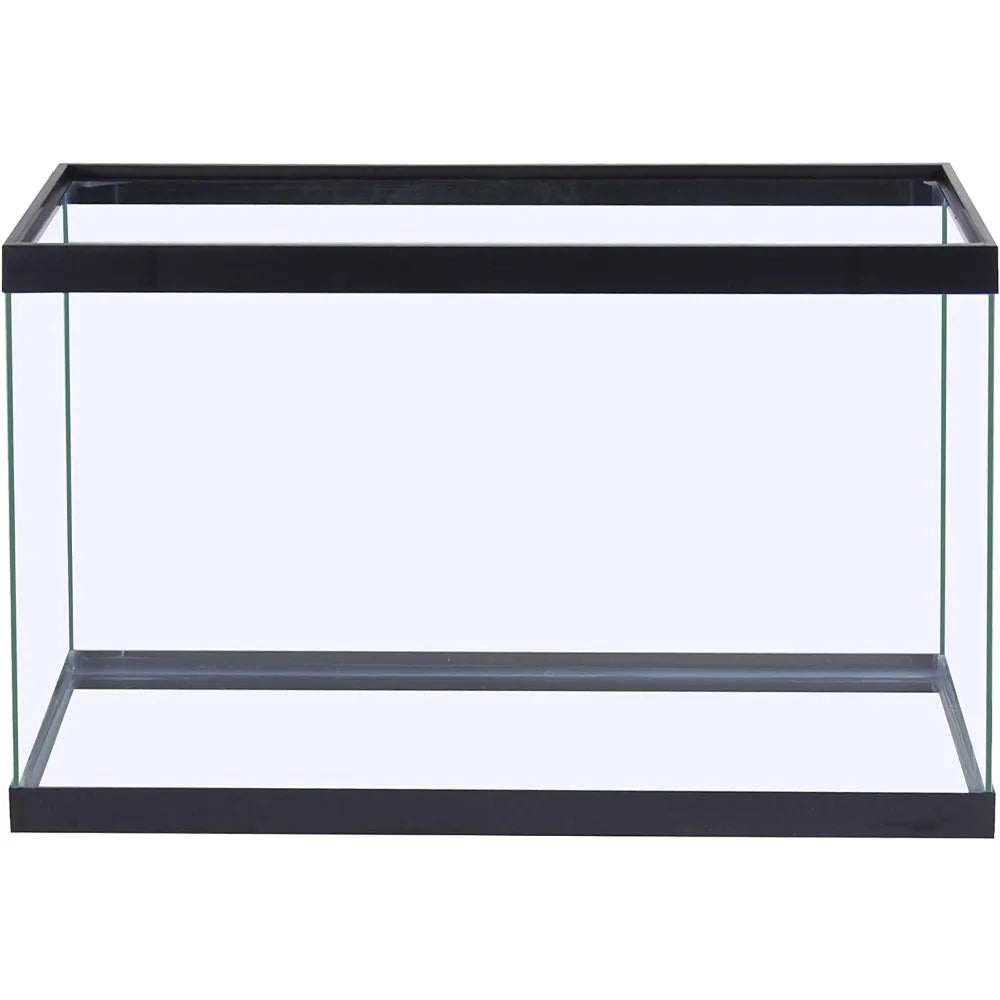 Rectangular Glass Aquarium Fish Tank, 29 Gallons Fishbowl, Assorted Color, Aquatic