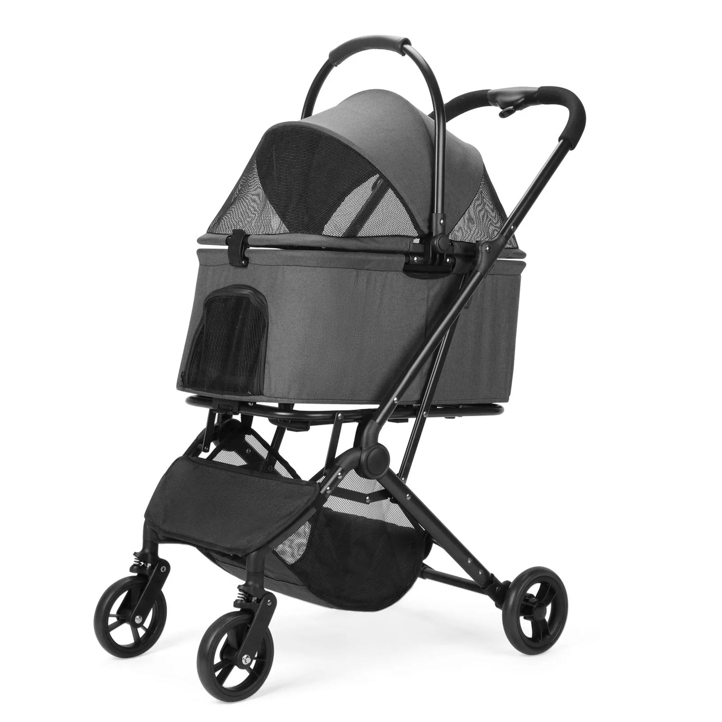 Pet Stroller for Dogs Dog Strollers for Small/Medium Dogs With Detachable Carrier